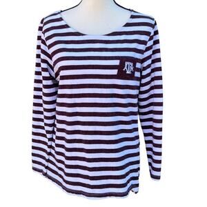Ug Apparel Women’s Striped Top Size L